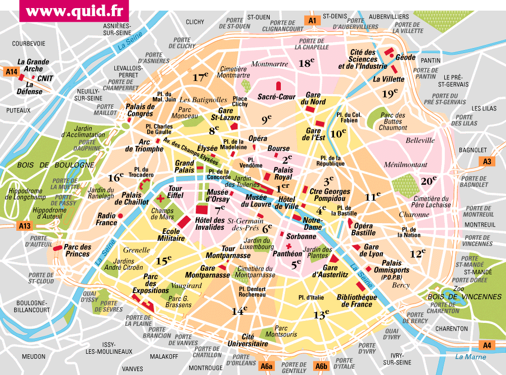 paris france map